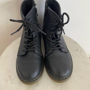 Black Dr. Marten Kids Shoes Size 3